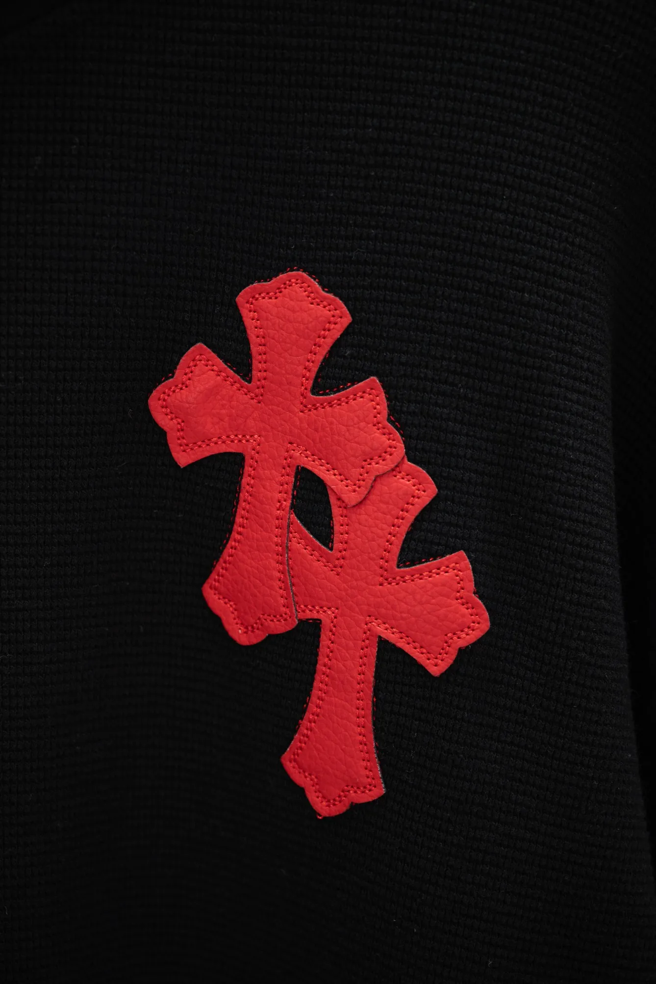 :(G 006) Chrome Hearts/ 【 】Black /Gray 。 【In Stock】S M L （ ） Gray Gray logo Logo Retro Chrome Hearts ，